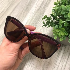 Calvin Klein Tortoise & Violet Sunglasses